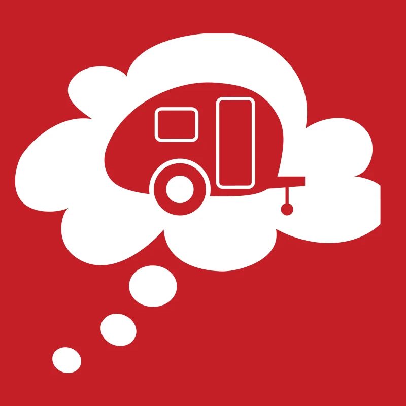 Caravan Cloud Speech Bubble Ventilateur de caravane de camping