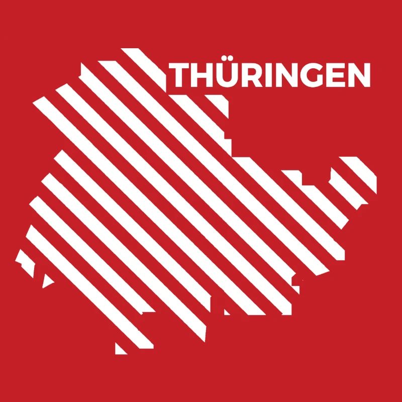 Thuringia Map