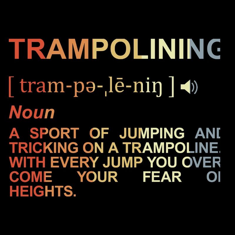 Trampoline Jumping Definition