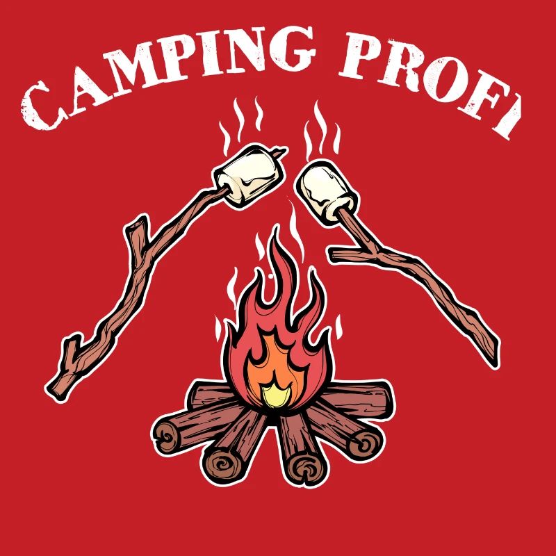 Campsite Campfire Statement Camping Hiker