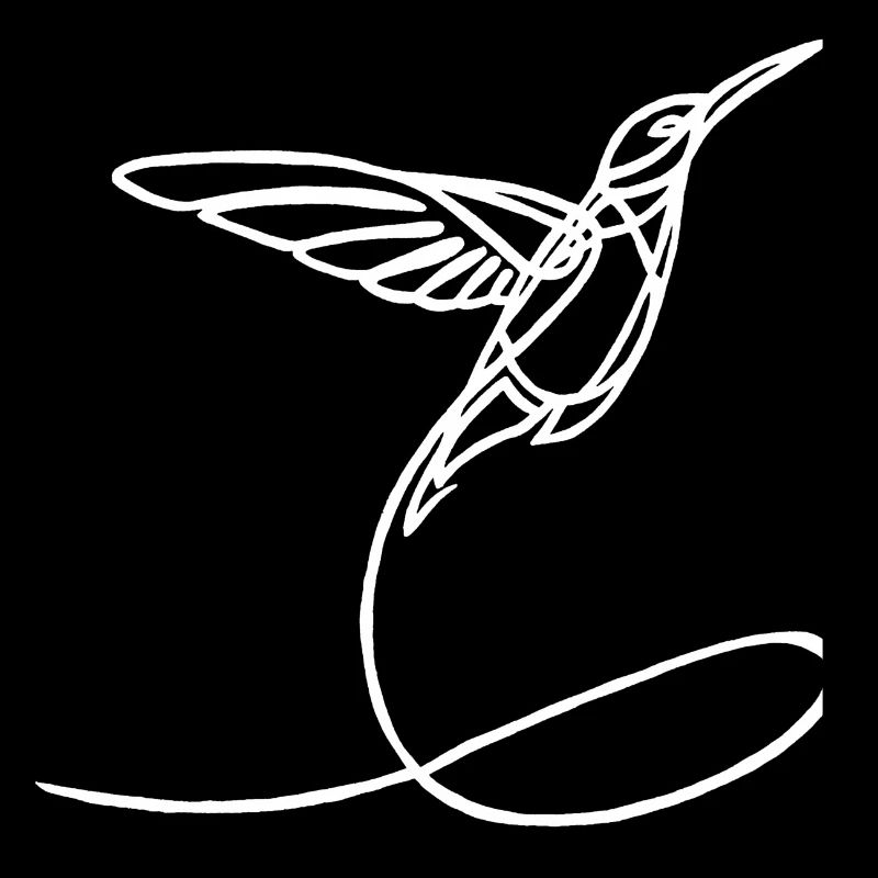 Oiseau étrange blanc