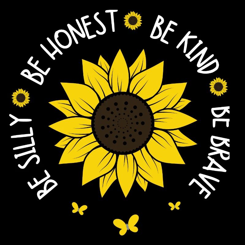 Sei albern, sei ehrlich, sei freundlich, sei mutig