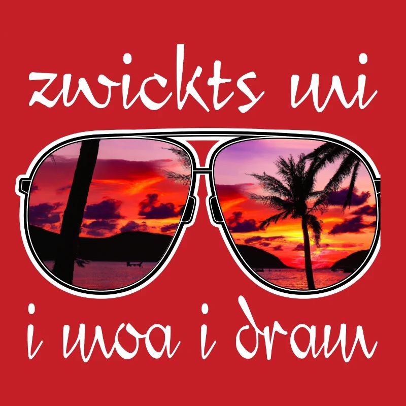 zwickts mi i moa i dram, sentiment de vacances, dialecte