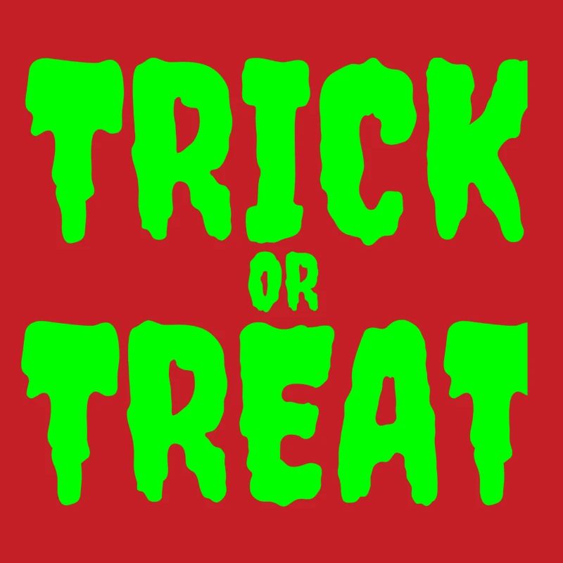 Im Dunkeln leuchtendes Süßes-oder-Saures-Design