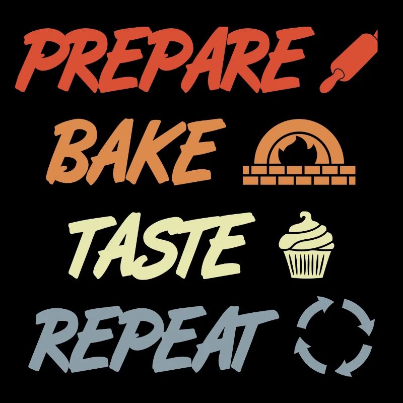 Préparer Cuire Goûter Répéter