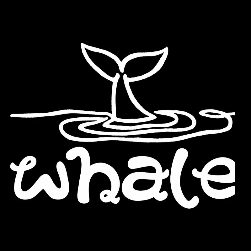 La queue de la baleine (blanc)