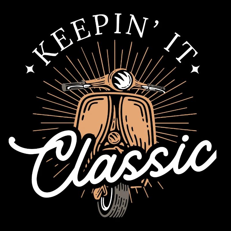 Keepin’ It Classic – Retro Motorroller