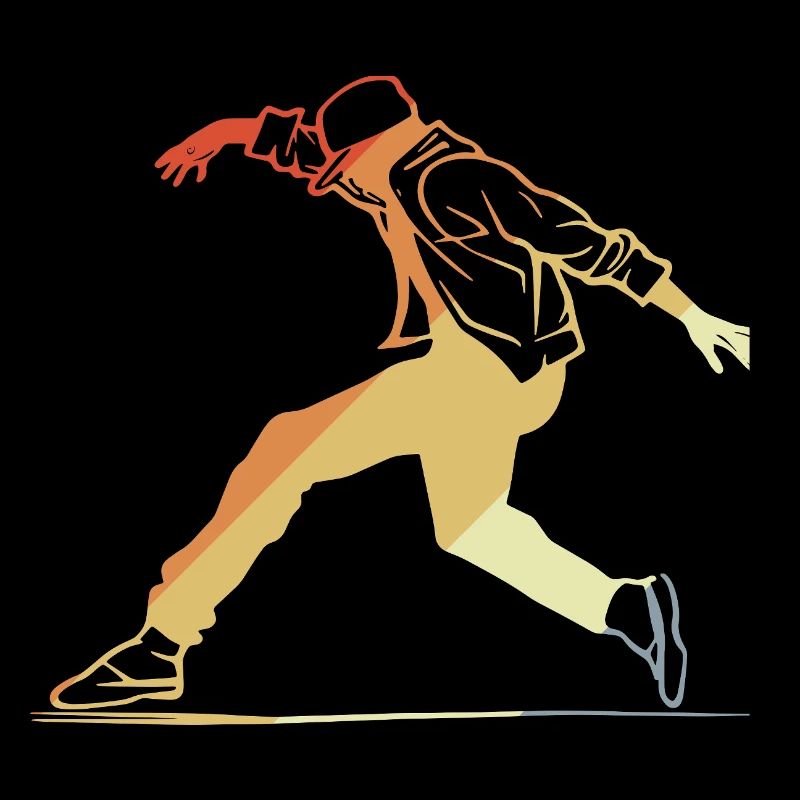 Retro Breakdancing