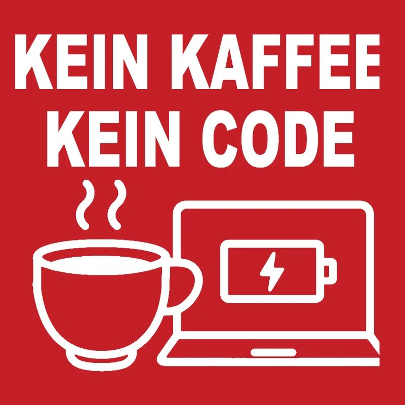 Kein Kaffee Kein Code – Funny Programmer Design
