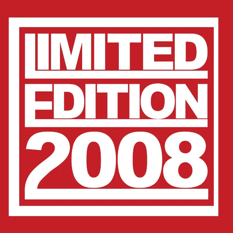 Limitierte Edition 2008 Design Geburtstag