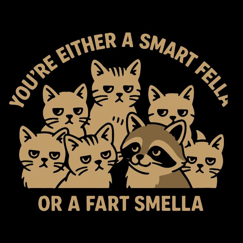 Du bist entweder ein schlauer Kerl oder ein Furzgeruch Meme