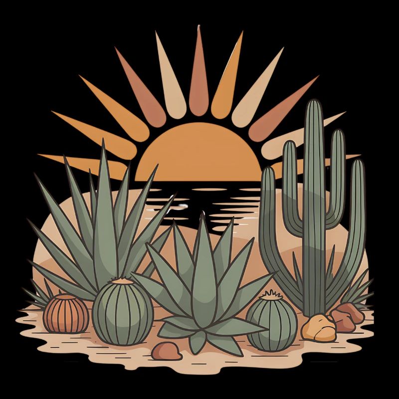 Cactus Boho Nature