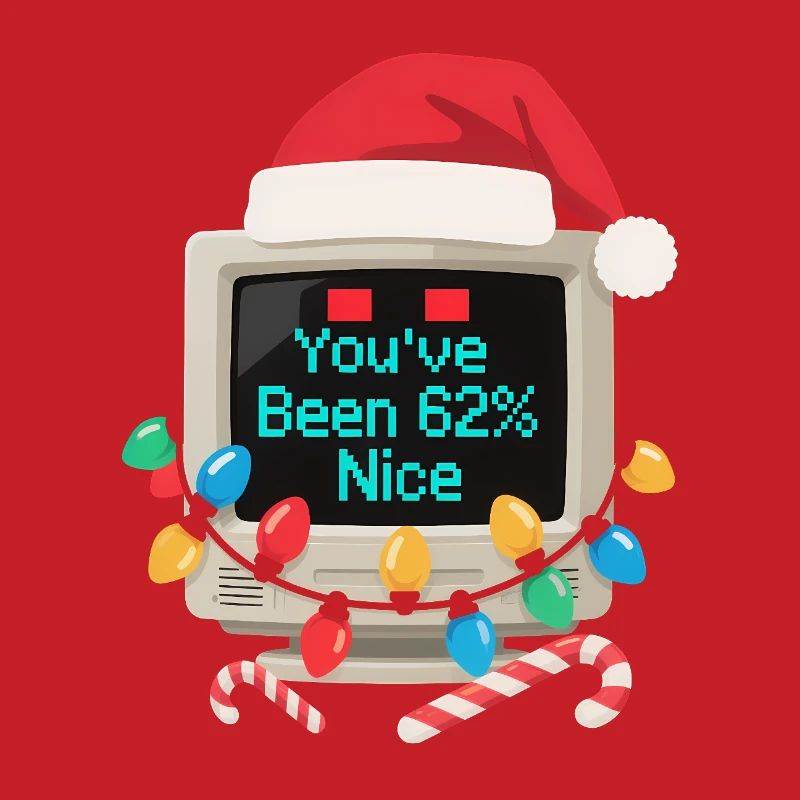 Computer Christmas AI Sarcastic Tech Gift