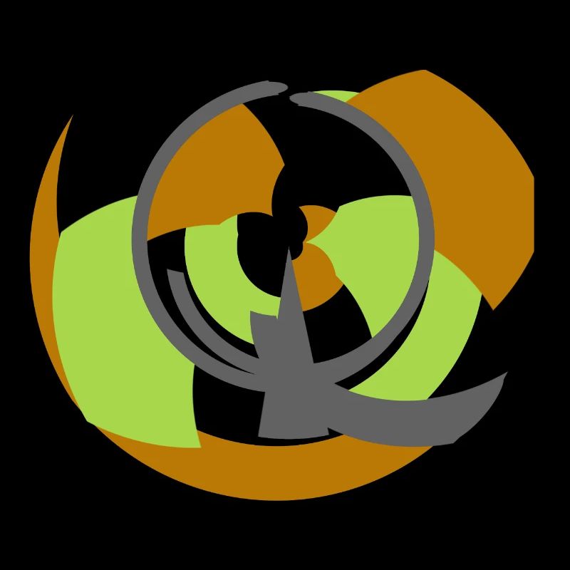 Spiral Orbit Abstract Geometry