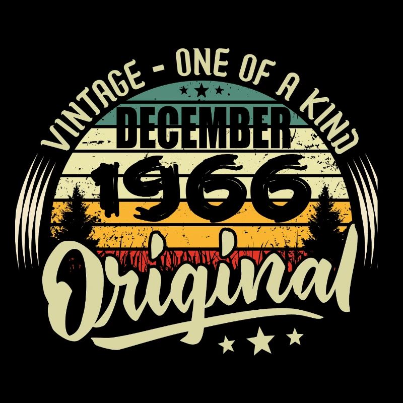 Dezember 1966 - Vintage Authentic Dezember 1966