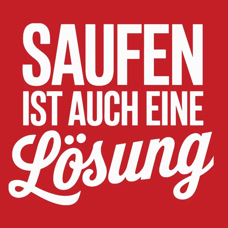 Drinking is also a solution