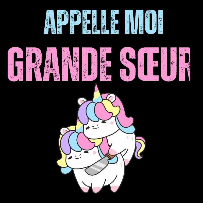 Nenn mich große Schwester Einhorn Schwester Einhorn