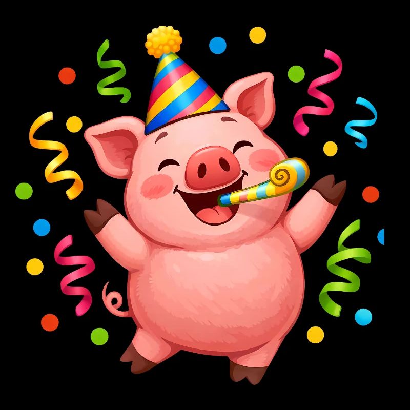 Fête des cochons Carnaval du Nouvel An