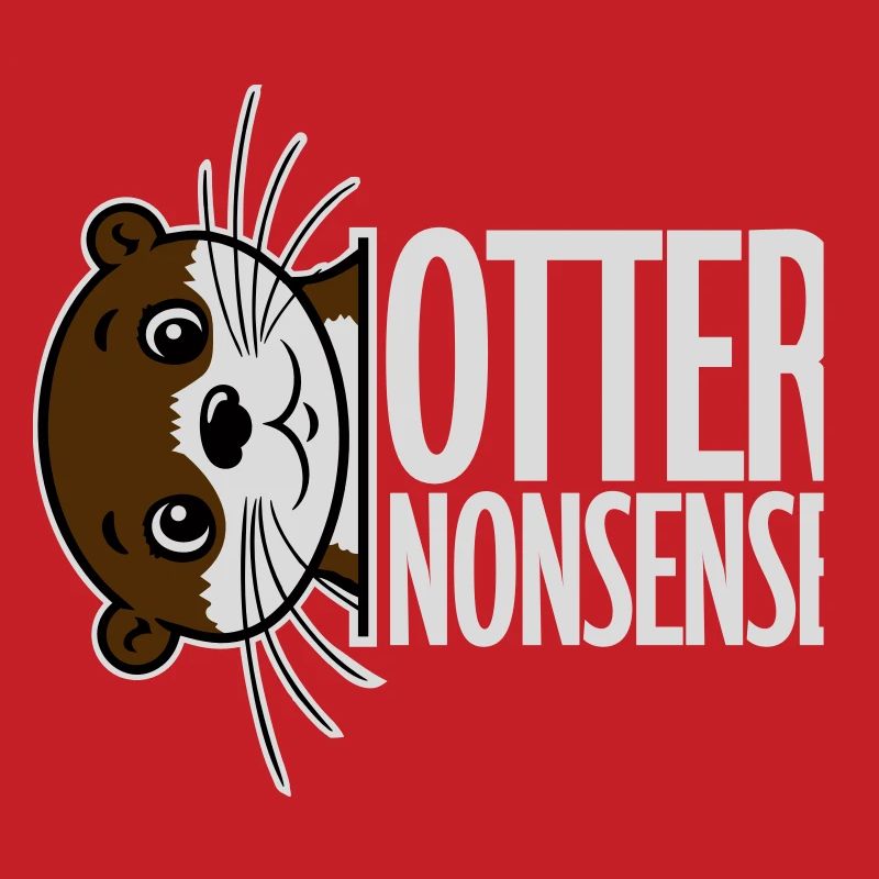 N’importe quoi de loutre, jeu de mots drôle, expression d’amour de la loutre