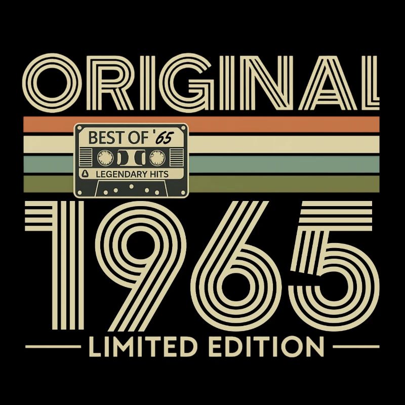 Original 1965 Retro Cassette Edition