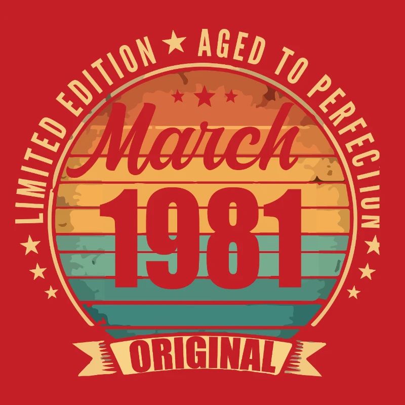Mars 1981 Édition Limitée Retro Mars 1981