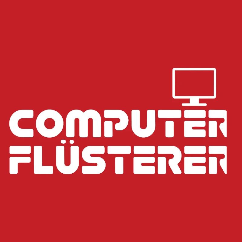 Computer Whisperer Retro Print
