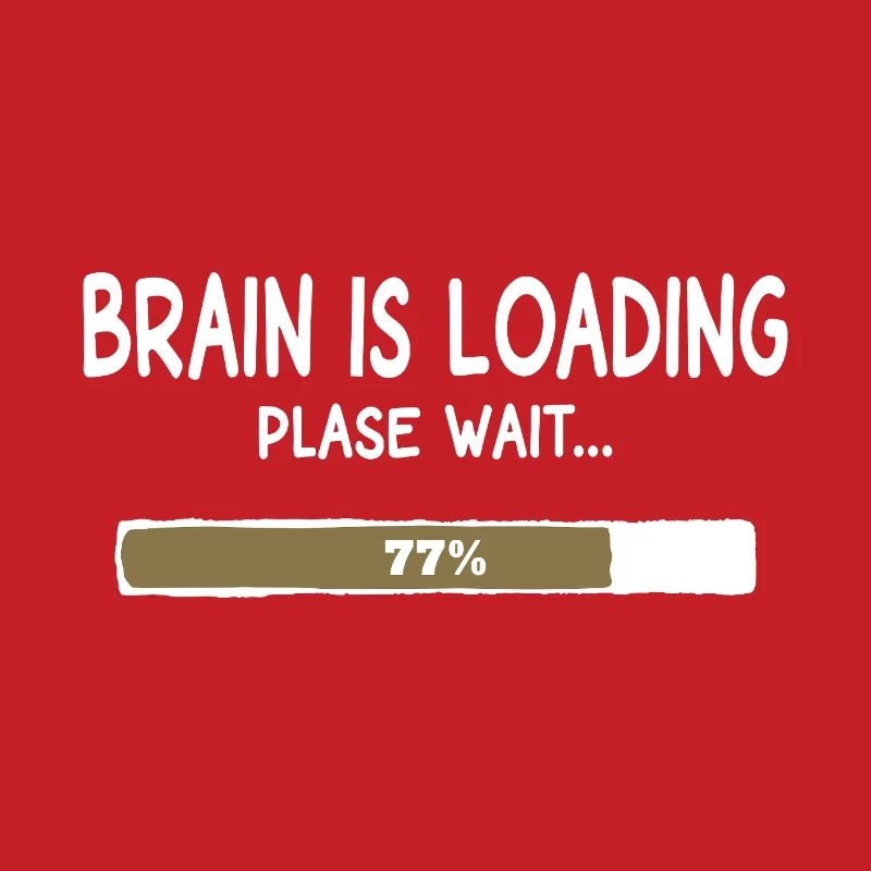 Loading the Brain – Loading Bar Humor