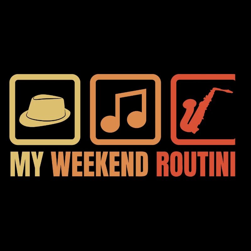 Routine du week-end du saxophoniste