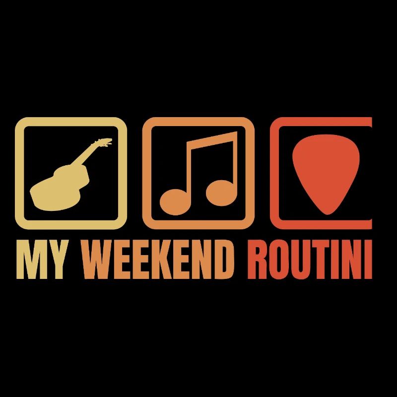 Routine du week-end guitariste