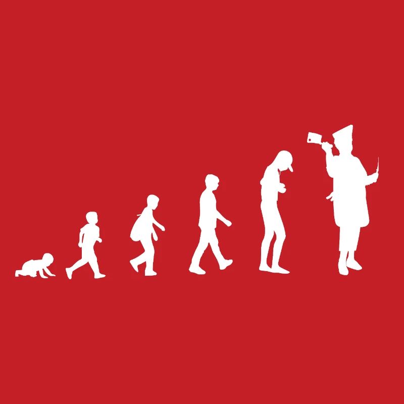 Évolution de bébé à boucher / métier