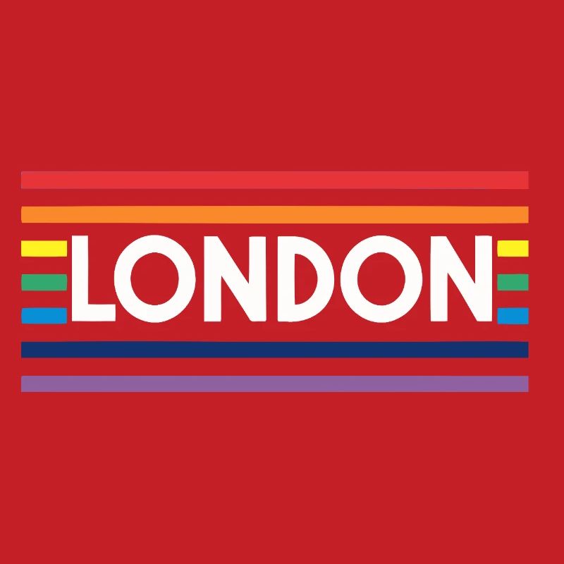 LONDON Urbaner Regenbogen