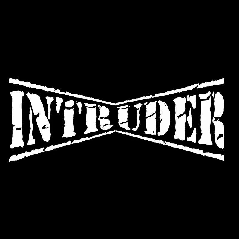 intruder hacker intruder clan sticker computer