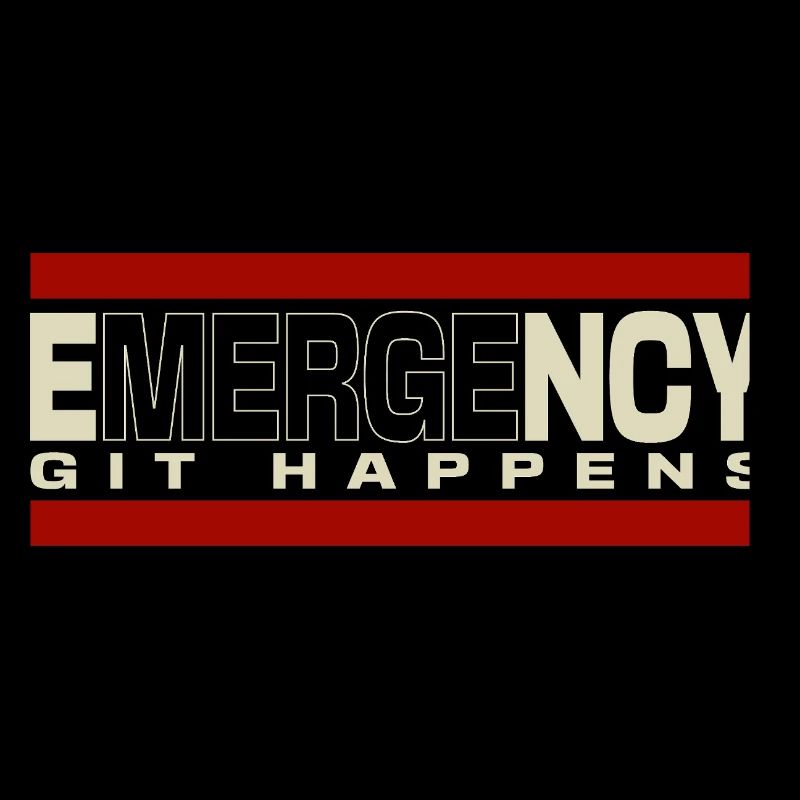 Nerd geek emergency git happens