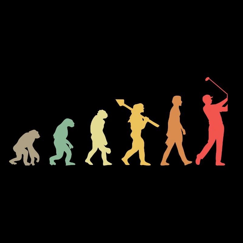 Golf Golfer Golf Évolution des golfeurs
