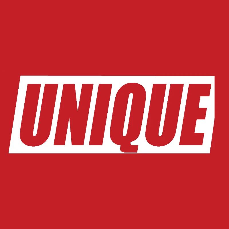 Unique Einzigartig Unikat Selbstwert Einzig Artig