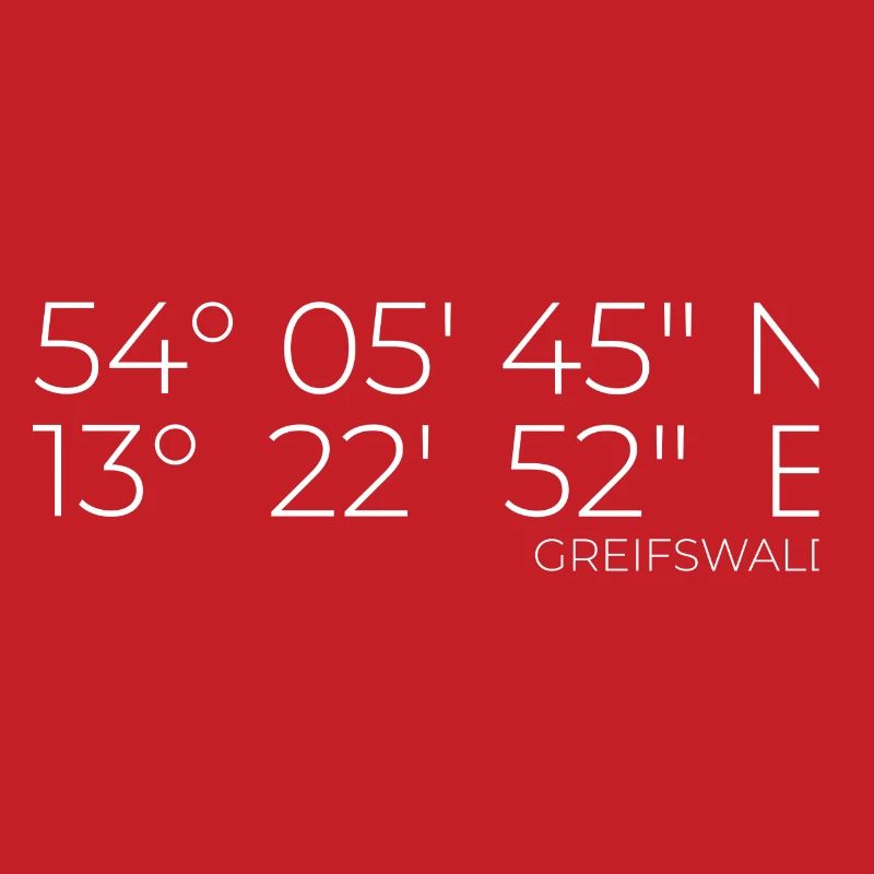 coordinates Greifswald