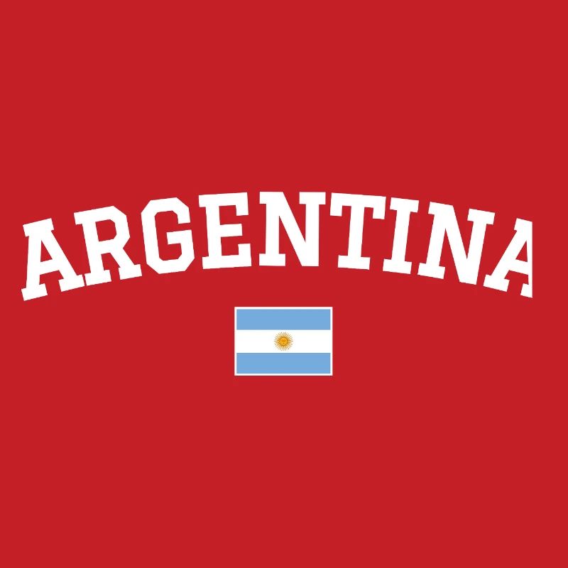 Drapeau argentin Dessin blanc