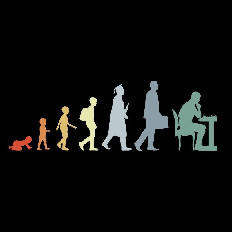 Évolution des échecs vintage