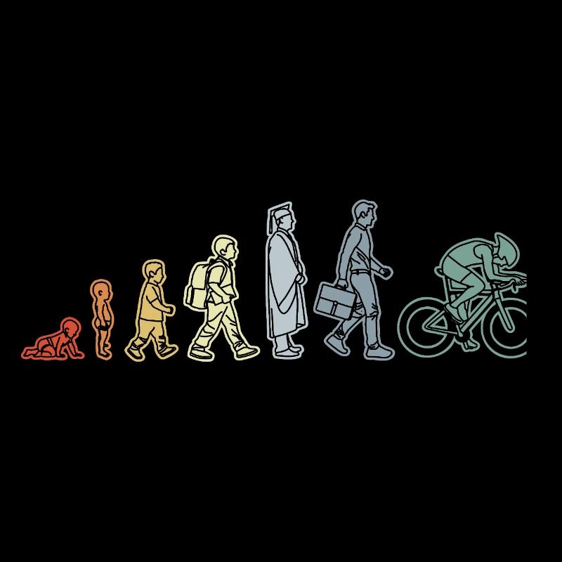 Radfahrer Evolution