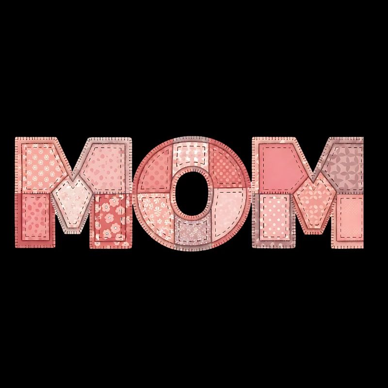 Mom Patchwork Floral Pattern Gift