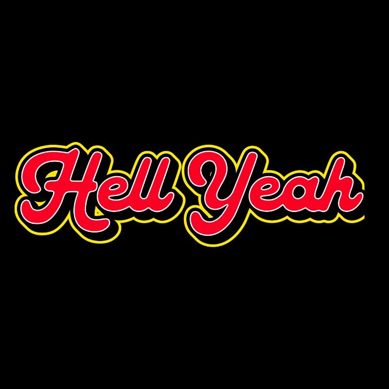 Hell yes 3D Retro Script