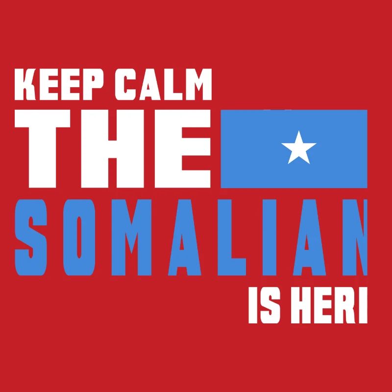 drapeau de la Somalie Keep Calm