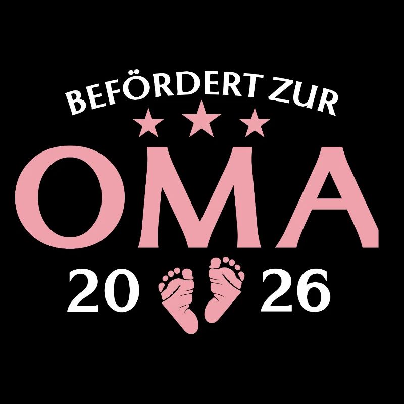 Großmutter 2026 Befördert zur Oma