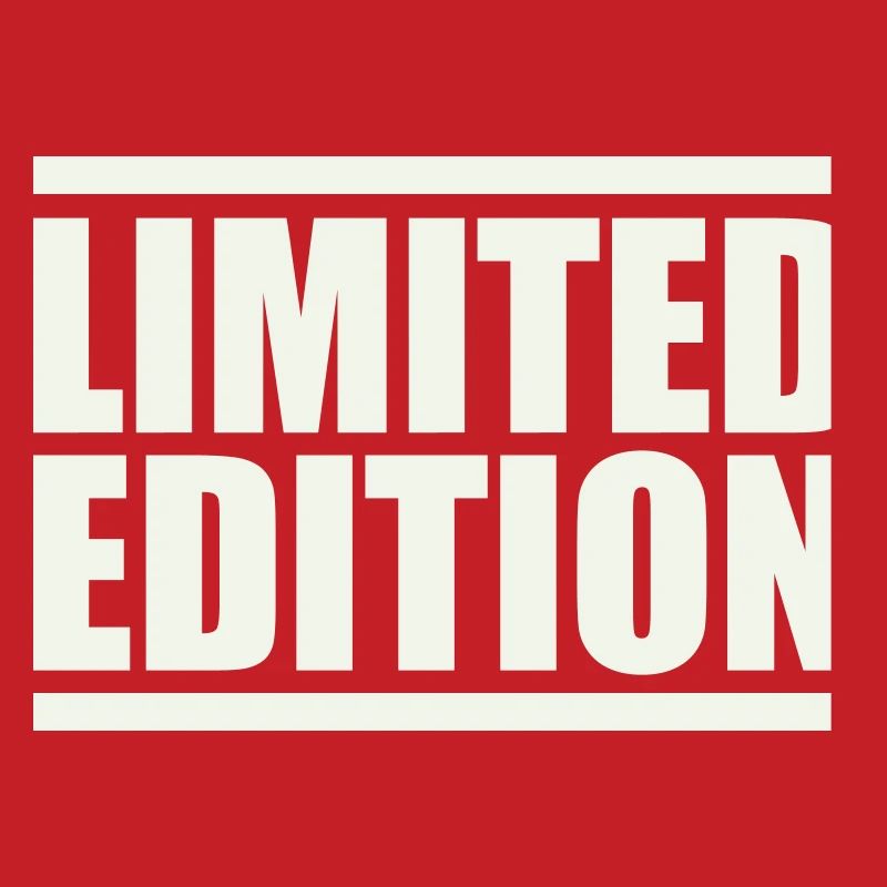 Édition limitée en majuscules