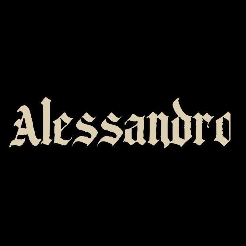 Alessandro Gothic Script