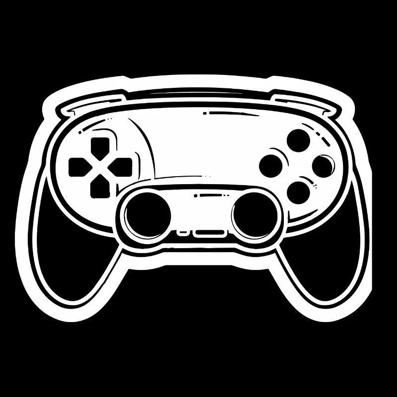 Videospiel Controller Zeichnung