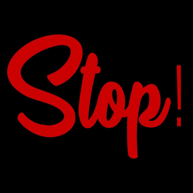 STOP. HUMOR. MESSAGE. QUOTATION. PANEL. DAD