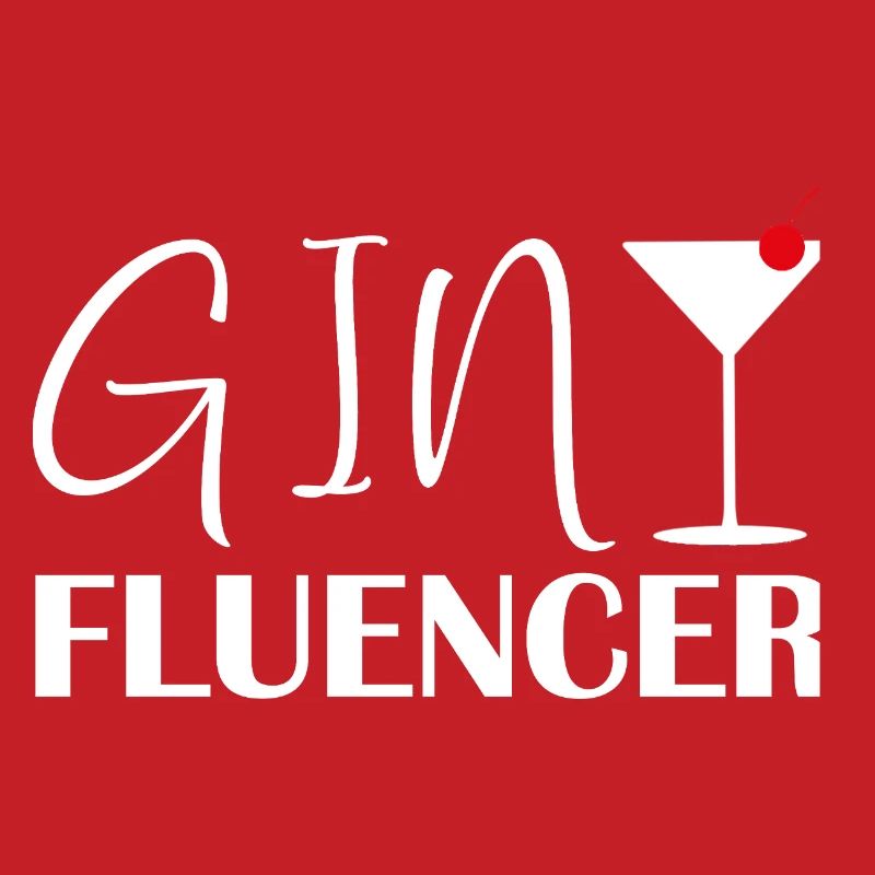 Ginfluencer Gin Statement Gin Trinker Spruch