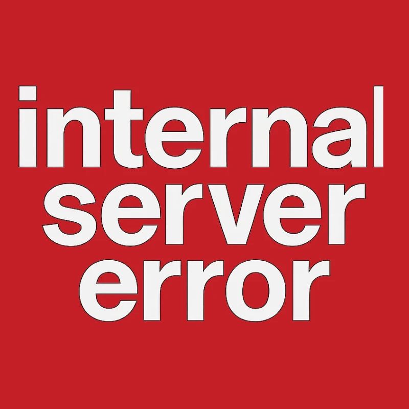 internal server error