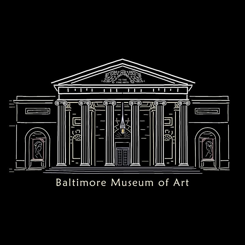 Musée d’art de Baltimore, dessin à la main, États-Unis